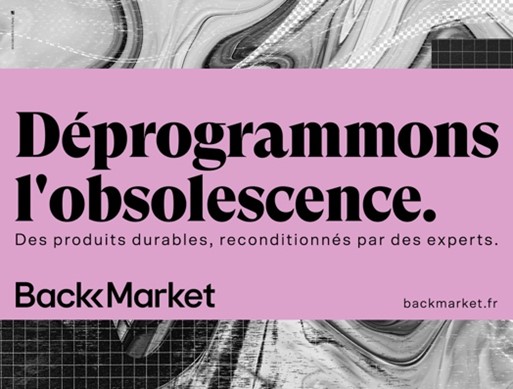 Campagne marketing BackMarket, 2020