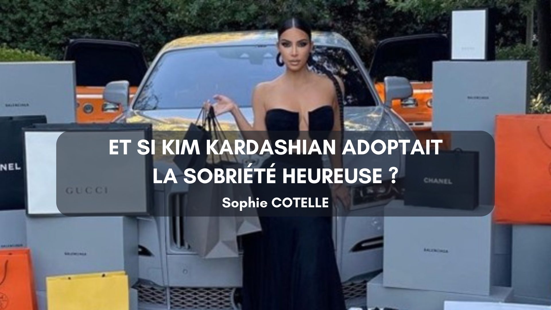 Et si Kim Kardashian adoptait la sobriété heureuse ?