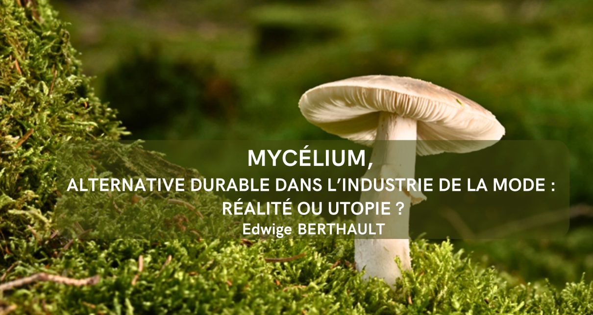 Mycélium, alternative durable dans l’industrie de la mode : réalité ou utopie ?